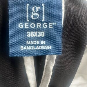 George Black Pants 36x30